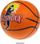 Top basketbolli MIDEX RBKC7144H1, për fëmijë, portokalli
