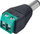 Приклучок за енергија Akyga AK-SC-16, UTP plug 5.5 x 2.1 mm, 2-пински, црна