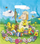 Qese dhuratash plastike MFP Easter M nr. 6, 29x32x8 cm, me shumë ngjyra