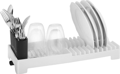 Tharëse enësh Vialli Design Livio Duo 8449, plastike, e bardhë