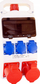 Panel shpërndarës ndërtimi Brennenstuhl 8M, 2x32A, IP44, portokalli