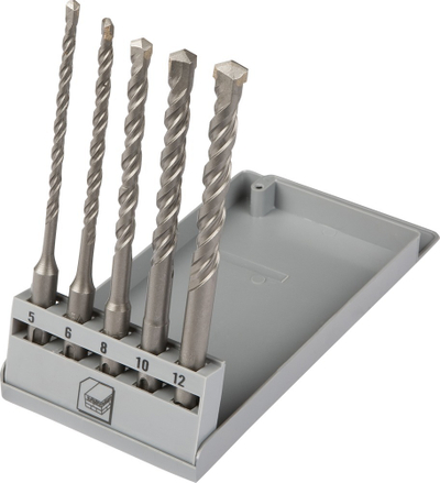 Set stërvitëse për beton Top Tools SDS Plus 5120-05, 5 copë, 5-12mm