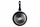 Tigan Heinner Black Sand, 30 cm, alumini i derdhur, i zi