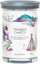 Qiri Yankee Candle Magical Bright Lights Signature Large Tumbler, 567 g, me dy fitila, i bardhë