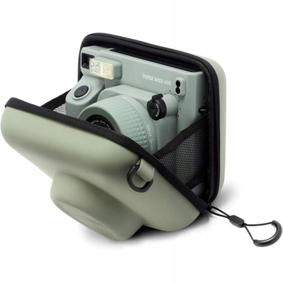 Futrollë për kamerë Fujifilm Instax Wide 400, mbrojtëse, e zezë