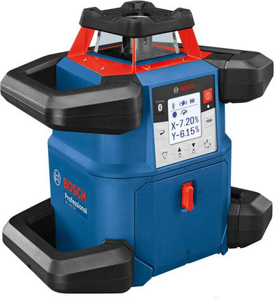 Lazer rrotullues Bosch GRL 600 CHV Professional, set 3 pjesësh