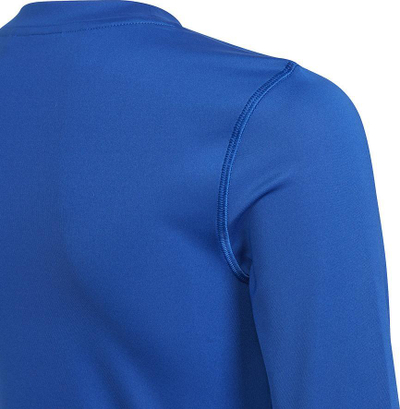 Bluzë termo për kalamaj adidas Techfit Compression Jr H23155, me mëngë të gjata, kompresuese, blu