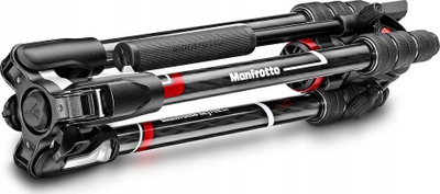 Trekëmbësh video Manfrotto Befree Live MVKBFRTC-LIVE, fibër karboni, twist lock, i zi