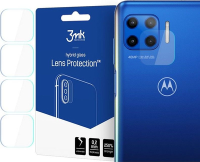 Xham mbrojtës 3MK Hybrit për lente kamere Motorola Moto G 5 G plus, transparent