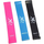 Shirita rezistence për palestër XQ Max Mini Body Shaper, set me 3 copë, 3 nivele rezistence, latex