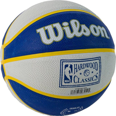 Top basketbolli Wilson Denver Nuggets Retro Mini, Hardwood Classics, blu e bardhë