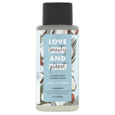 Shampo për flokë Love Beauty and Planet Coconut Water & Mimosa Flowers, 400 ml