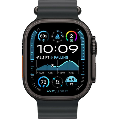 Apple Watch Ultra2 v2 Cellular 49mm Black Titanium Case with Black Ocean Band (DEMO)