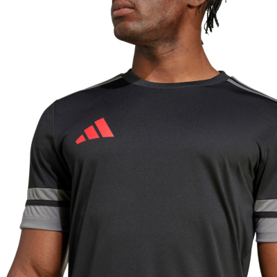Спортска блуза adidas Squadra 25 M JN4450, технологија Aeroready, 100% рециклиран полиестер, бела