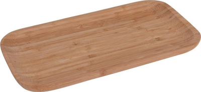 Pjatancë bambuje Art-Pol Bamboo Platter, 25x13 cm, ngjyrë natyrale
