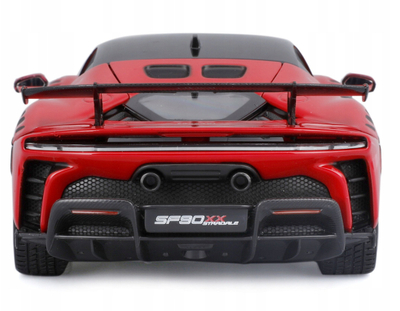 Maket makine Ferrari SF90 XX Stradale, shkalla 1:24, sportiv, i kuq