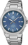 Orë burrash Casio Edifice EFR-S108D-2AVUEF, xham safiri, rezistente ndaj ujit 100m, argjendt me fushë të kaltër