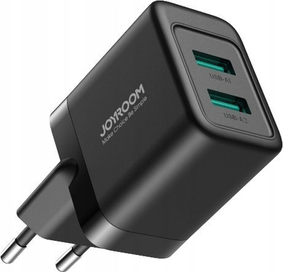 Karikues muri Joyroom JR-TCN01, 2xUSB-A, 12W 2.4A, i zi