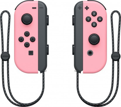 Kontroller Nintendo Joy-Con 2-Pack, wireless / me kabllo, rozë