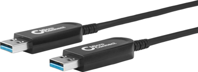 Kabllo USB Microconnect USB3.0AA20BOP, USB A me USB A, 20 m, USB 3.2 Gen 1, e zezë