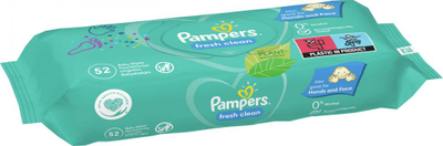 Letra të lagështa Pampers FreshClean, 624 copa