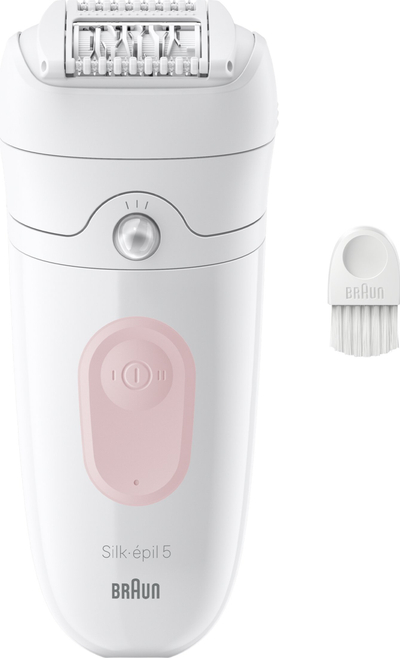 Depilator Braun Silk-épil 5-000, Wireless, i bardhë rozë