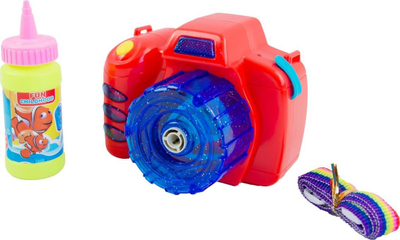 Играчка апарат за меурчиња Maksik Bubble Making Photo Camera, со сапунести меурчиња, за деца, шарена