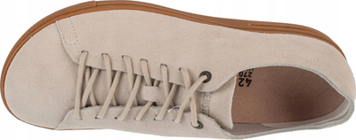 Atlete Birkenstock Bend Low Decon, lëkurë nubuck, taban tapë PU, bezhë