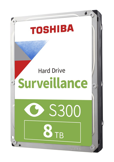 Hard disk Toshiba S300 Surveillance, 3.5", 8TB, SATA III, i argjendtë