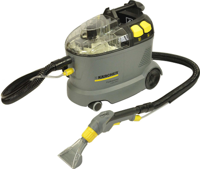 Fshesë industriale me korrent Karcher, e hirtë