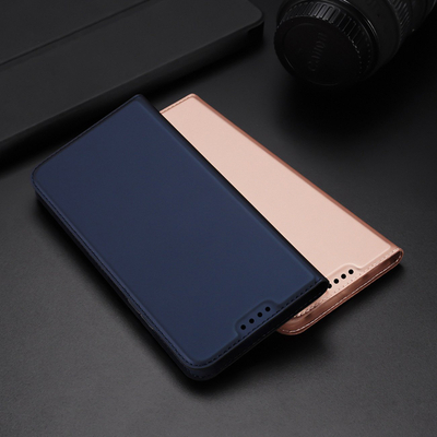 Këllëf telefoni Dux Ducis Skin Pro për Xiaomi Poco C40, tip kapak libri, me xhep karte, ngjyrë flori