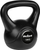 Kettlebell Rebel Active 14 kg, i veshur me PVC, me dorezë të rehathme, gri