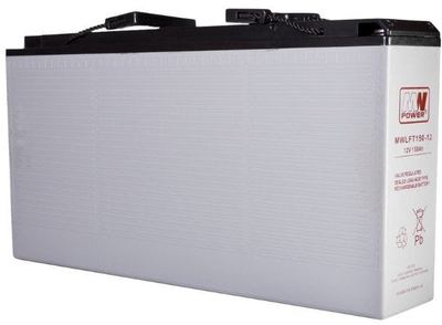 Bатерија AGM MW Power MWLFT, 12V, 150Ah, преден терминал