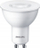 Llambë LED Philips GU10 Reflector, 4.7W, 2700K, e bardhë, set 3 copë