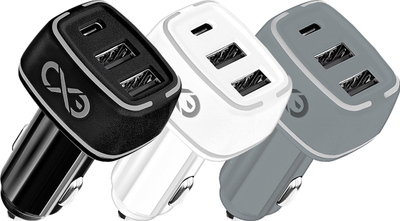 Karikues veture EXC Mobile LIGHT, 2xUSB PD, 35W, shumëngjyrësh