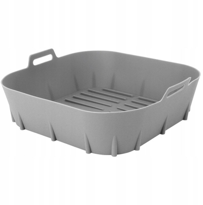 Insert silikon për Air Fryer Vilde, 22 cm, gri