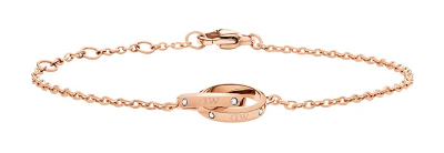 Byzylyk për femra Daniel Wellington DW00400355, i artë rozë