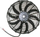 Ventilator makine SPAL 330mm, thithës, fuqi e lartë, i zi