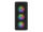 Kasa kompjuterike Fury Shobo SH4F, ATX Mid Tower, 4 ventilatorë RGB, xham i temperuar, e zezë