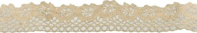 Дантела декор BrewiS Lace 35mm, 2m, бела