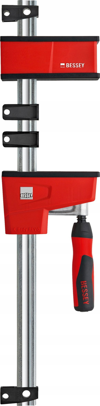 Shtrëngues Bessey KREV200-2K Vario K Body Revo, 2000mm, plastikë dy komponentëshe, i kuq
