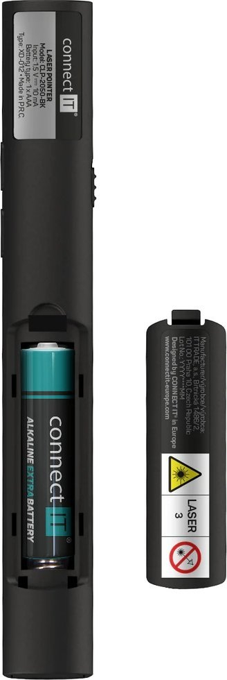 Prezantues me lazer Connect IT CLP 2050 BK, wireless, USB nano receiver, i zi