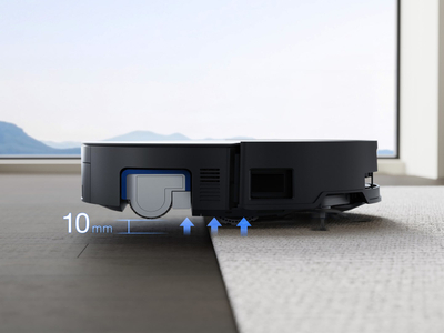 Robot fshesë Ecovacs Deebot X8 Omni, stacion OMNI All in One, larje dhe thithje, gri e errët