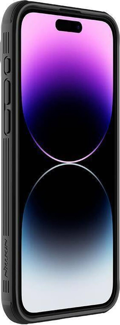 Mbrojtëse telefoni Nillkin CamShield Pro Magnetic, me kapak kamere, për iPhone 14 Pro, e zezë