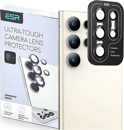 Mbrojtës kamere ESR Armorite për Samsung Galaxy S24 Ultra, xham i temperum, transparent