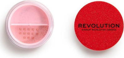 Pluhur iluminues për fytyrë Makeup Revolution Precious Stone Ruby Crush, efekt shkëlqimi, rozë