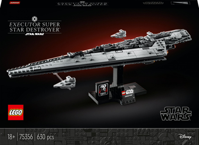 Set ndërtimi LEGO Star Wars Executor Super Star Destroyer, model për koleksion, për të rritur, shumëngjyrësh
