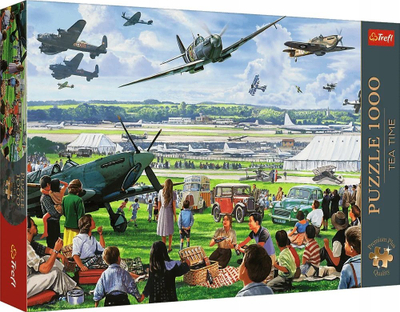 Puzzle Trefl Premium Plus Air Show, 1000 copa, shumëngjyrësh