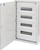 Kuti shpërndarëse murale Eti WRP18-4, 4x18 module, metal, e bardhë