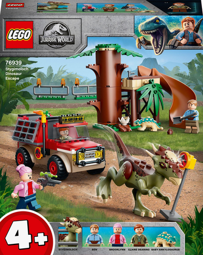 Set lego Jurassic World Stygimoloch's Escape, 129 pjesë